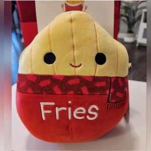Floyd The French Fry Squishmallow, 7" Tall